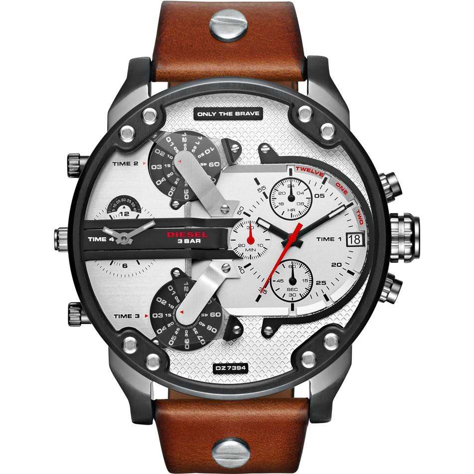 Diesel Herrenuhr Dz7394 Men S Chronograph Mr Daddy 2 0 Brown Watch – DZ7394