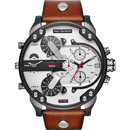 Diesel Herrenuhr Dz7394 Men S Chronograph Mr Daddy 2 0 Brown Watch – DZ7394