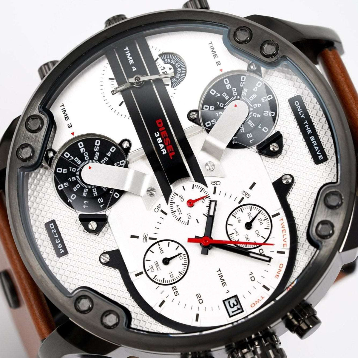 Diesel Herrenuhr Dz7394 Men S Chronograph Mr Daddy 2 0 Brown Watch – DZ7394