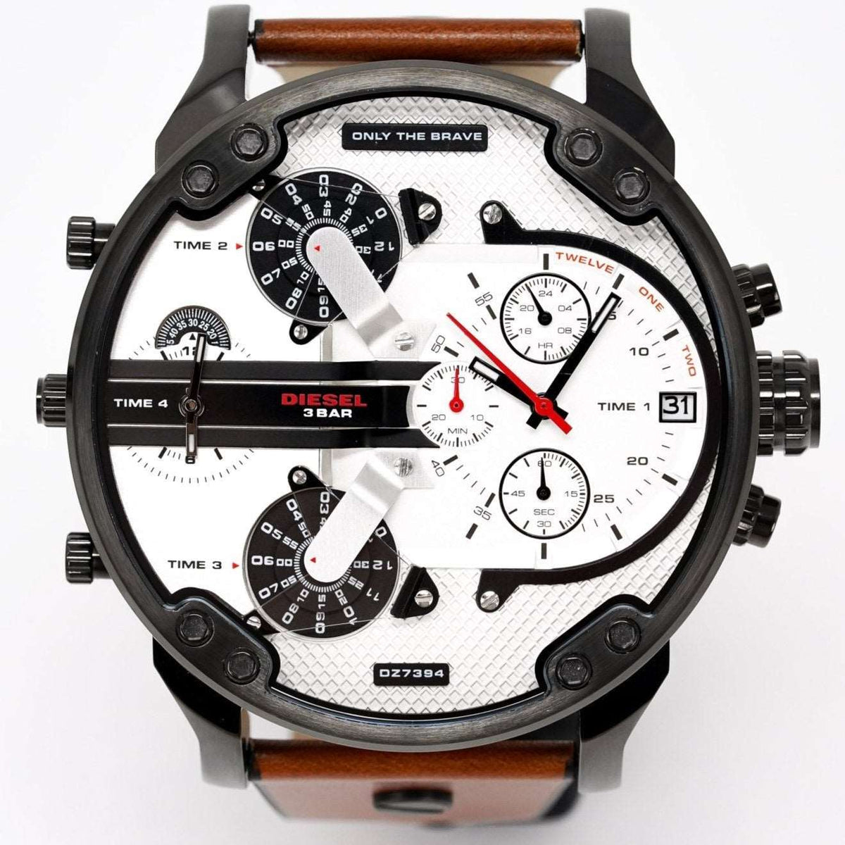 Diesel Herrenuhr Dz7394 Men S Chronograph Mr Daddy 2 0 Brown Watch – DZ7394
