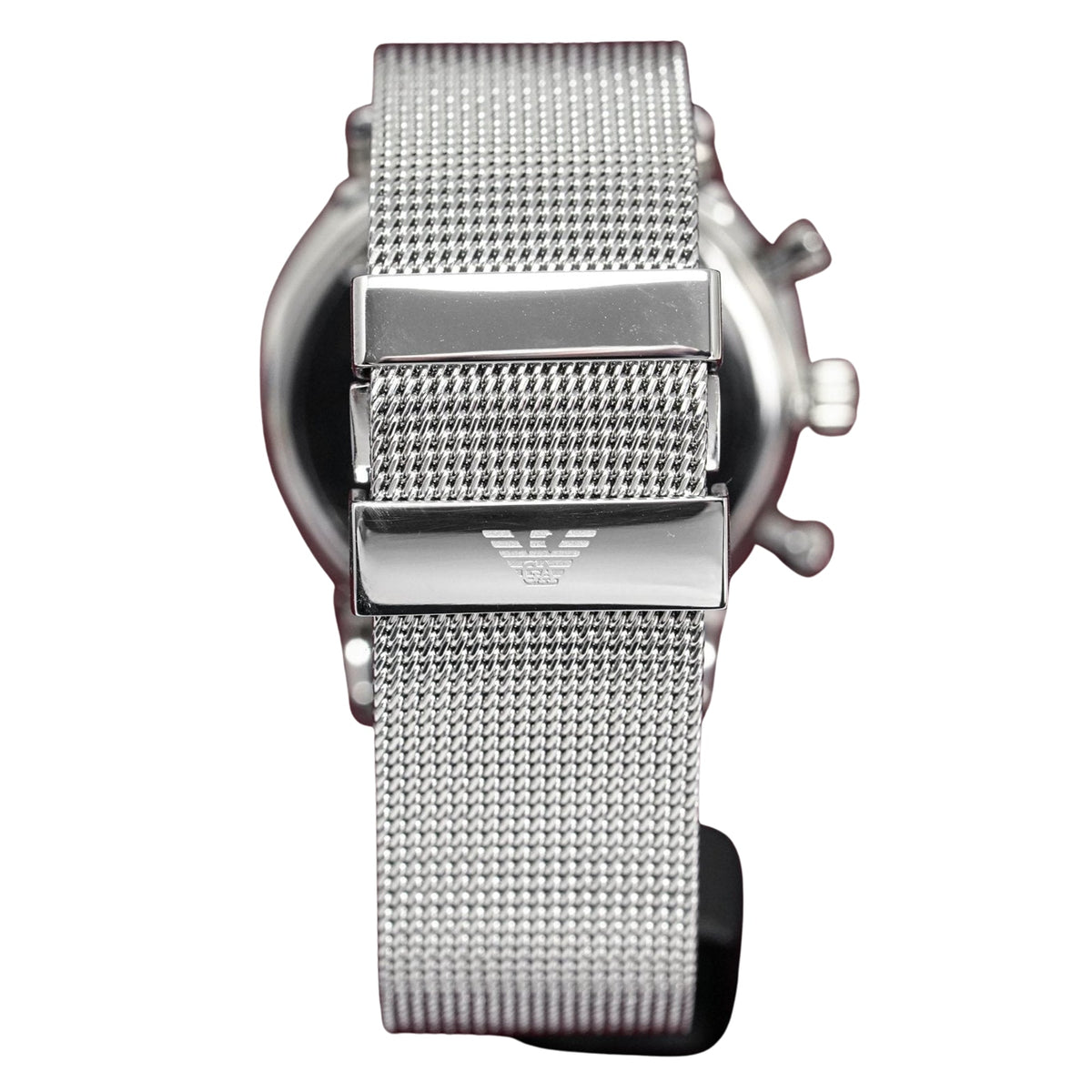 Emporio Armani Herrenuhr Ar0390 Men S Chronograph Steel Watch – AR0390
