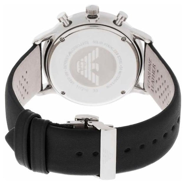 Emporio Armani Herrenuhr Ar0397 Men S Gianni Black Watch – AR0397