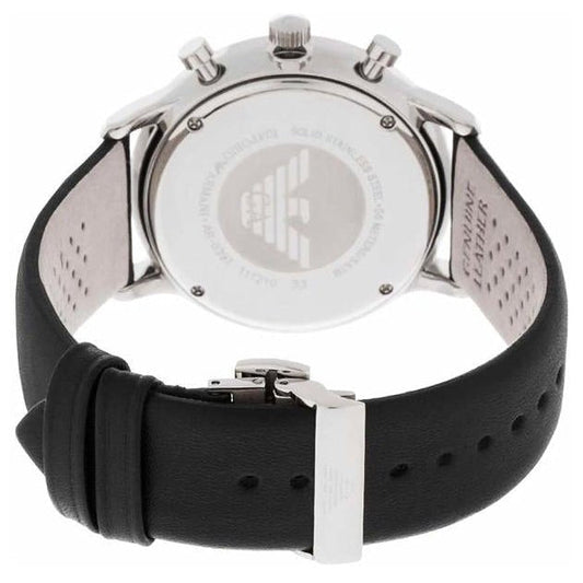 Emporio Armani Herrenuhr Ar0397 Men S Gianni Black Watch – AR0397