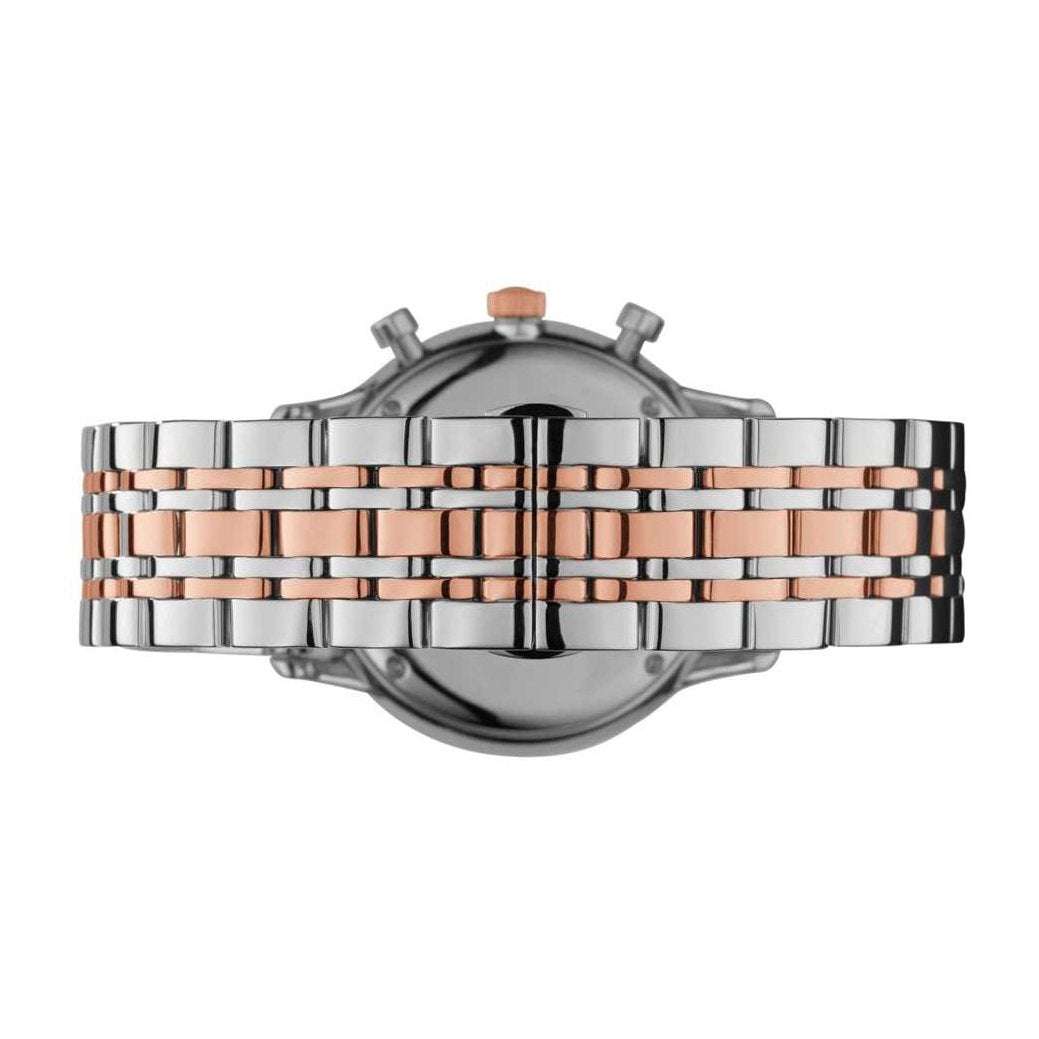 Emporio Armani Herrenuhr Ar0399 Men S Silver Chronograph Watch – AR0399