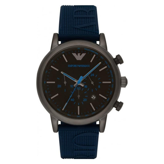 Emporio Armani Herrenuhr Ar11023 Men S Luigi Blue Chronograph Watch – AR11023
