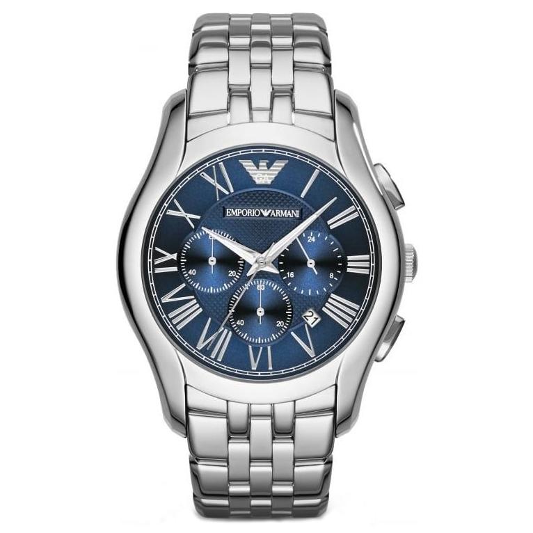 Emporio Armani Herrenuhr Ar1787 Men S Blue Chronograph Watch – AR1787