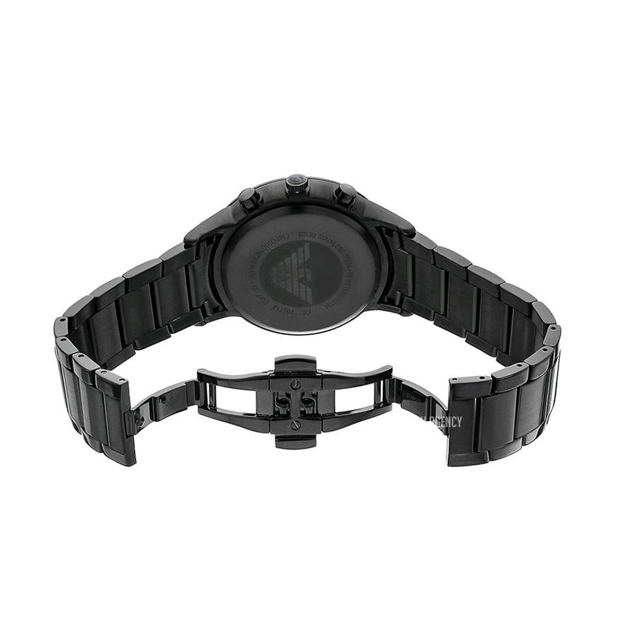 Emporio Armani Herrenuhr Ar2453 Men S Black Chronograph Watch – AR2453