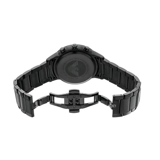 Emporio Armani Herrenuhr Ar2453 Men S Black Chronograph Watch – AR2453