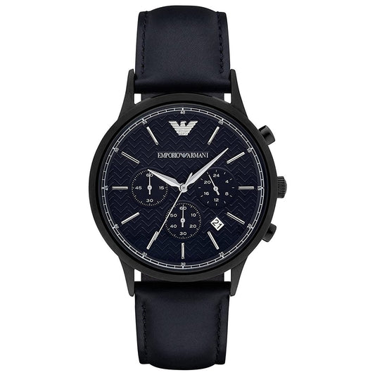 Emporio Armani Herrenuhr Ar2481 Men S Black Chronograph Watch – AR2481