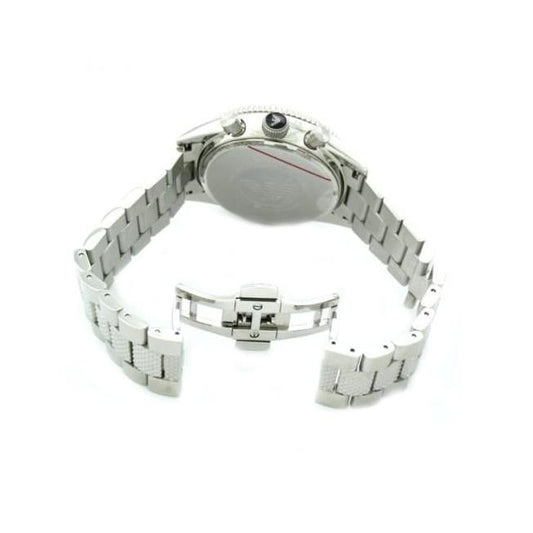 Emporio Armani Herrenuhr Ar5855 Men S Silver Chronograph Watch – AR5855