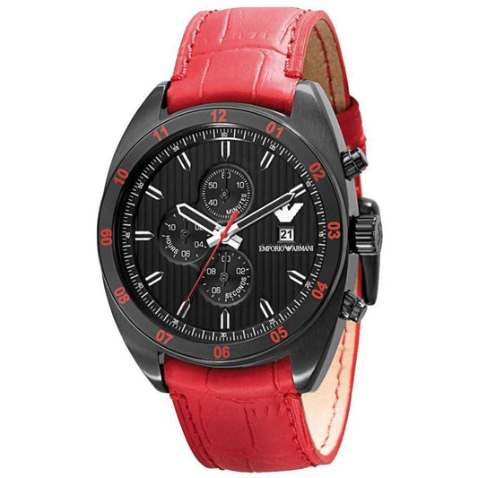 Emporio Armani Herrenuhr Ar5918 Men S Sportivo Chronograph Watch Black – AR5918