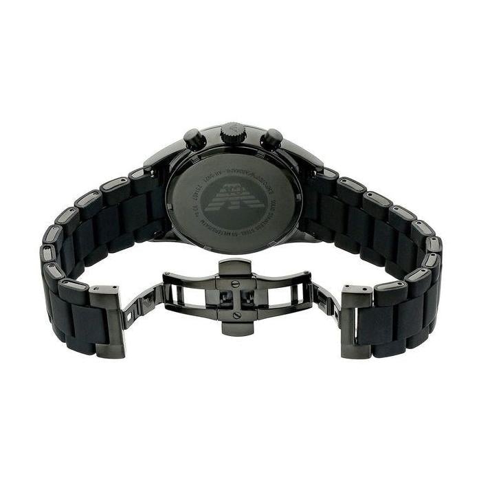 Emporio Armani Herrenuhr Ar5921 Men S Black Chronograph Watch – AR5921