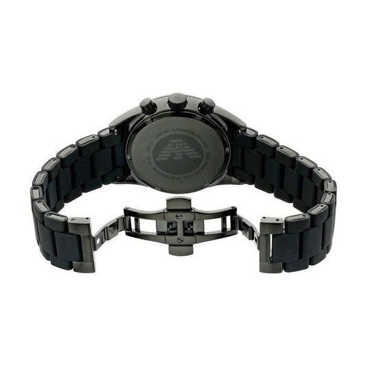 Emporio Armani Herrenuhr Ar5921 Men S Black Chronograph Watch – AR5921
