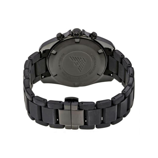 Emporio Armani Herrenuhr Ar6121 Men S Black Chronograph Watch – AR6121