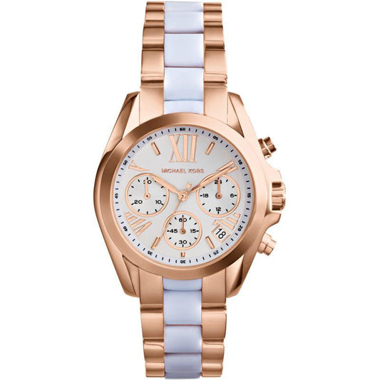 Michael Kors Damenuhr Mk5907 Ladies Bradshaw Mini Two Tone Watch – MK5907