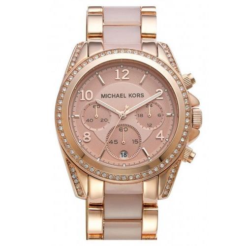 Michael Kors Damenuhr Mk5943 Ladies Blair Rose Gold Watch – MK5943