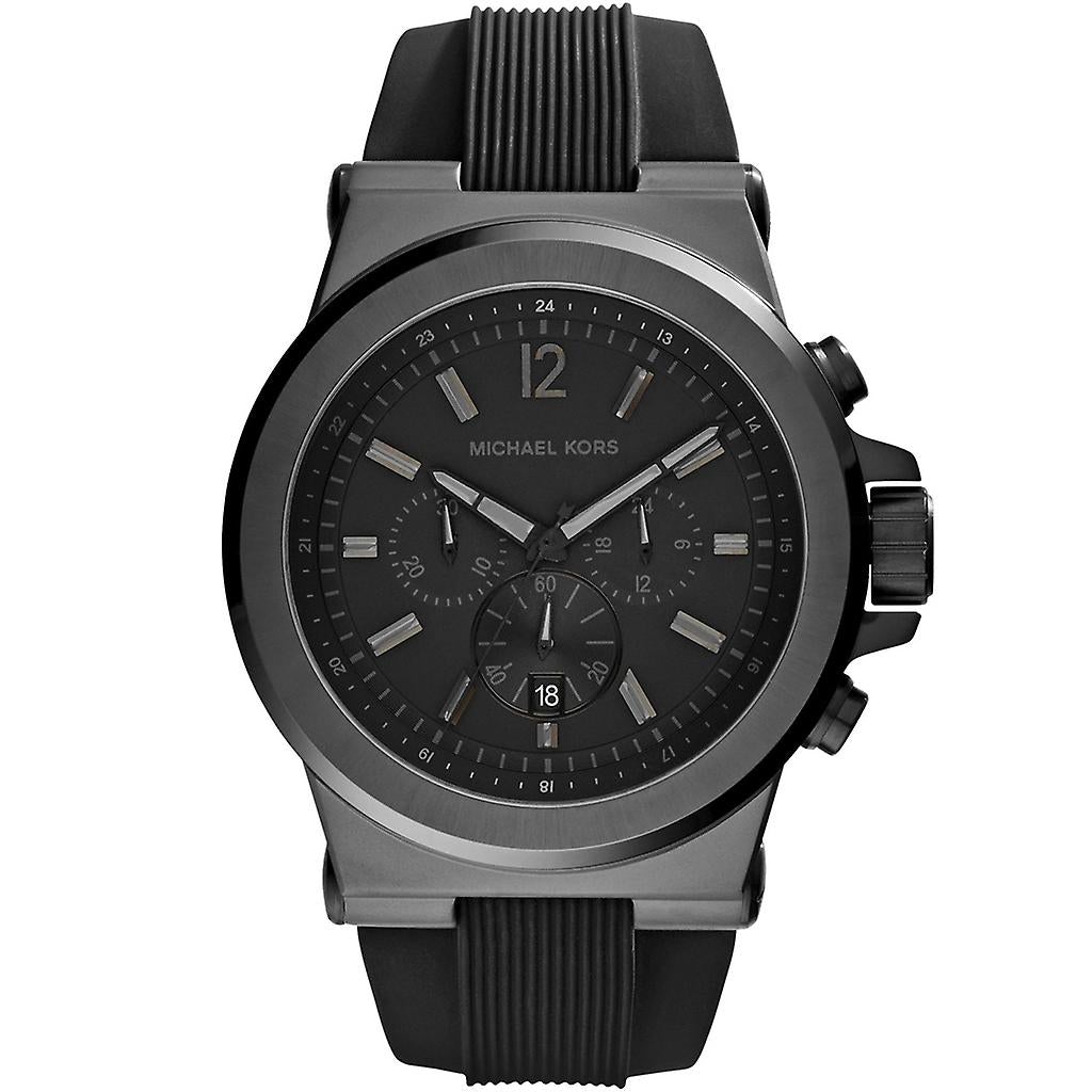 Michael Kors Herrenuhr Mk8152 Men S Chronograph Dylan Black Watch – MK8152