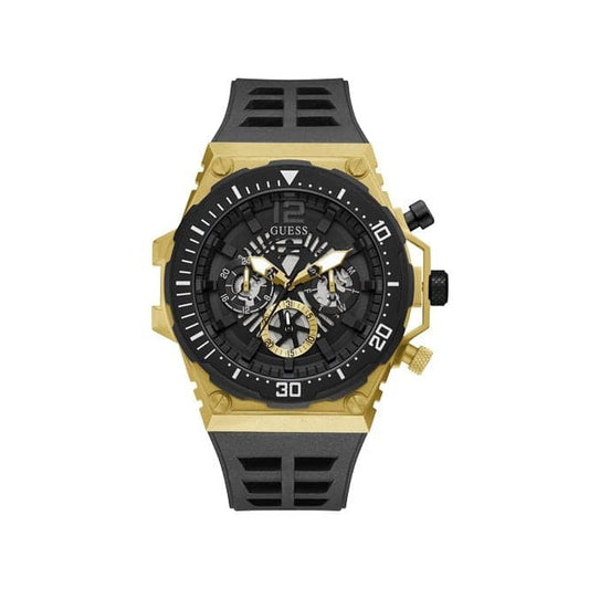 Guess Herrenuhr Watches Exposure Mens Sport Gold Stainless Steel Watch Gw0325g1 – GW0325G1