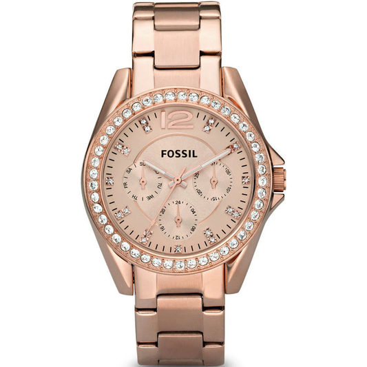 Fossil Damenuhr Watch Riley Ladies Es2811 Fs 084 – ES2811