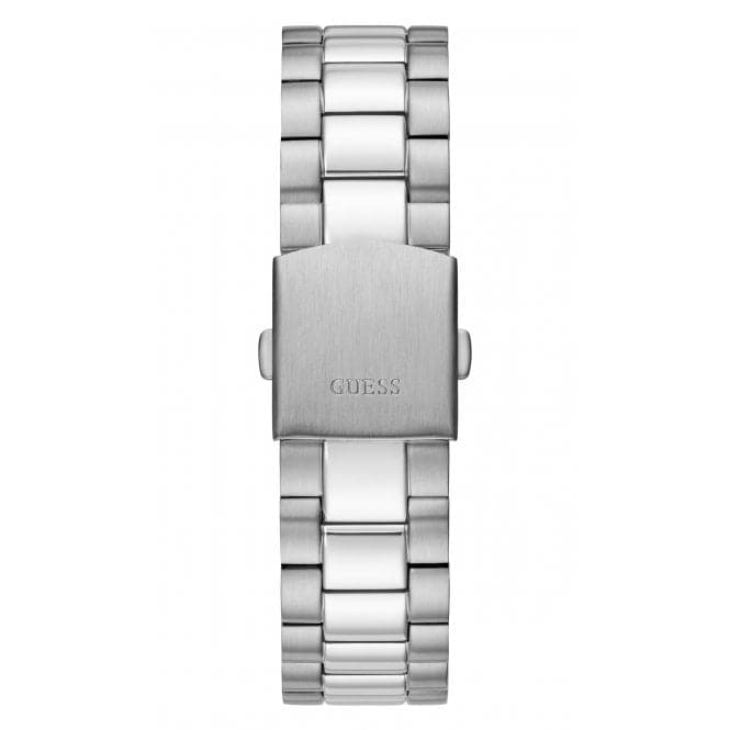 Guess Herrenuhr Watches Gents Connoisseur Stainless Steel Silver Watch Gw0265g7 – GW0265G7