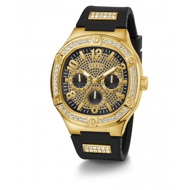 Guess Herrenuhr Watches Gents Duke Gold Tone Watch Gw0641g2 – GW0641G2