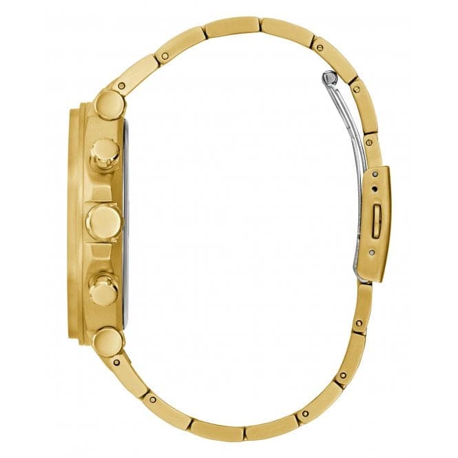 Guess Herrenuhr Watches Gents Edge Stainless Steel Gold Watch Gw0539g2 – GW0539G2