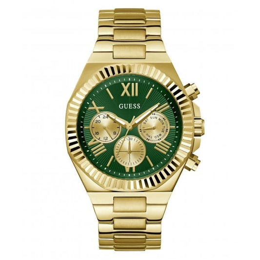 Guess Herrenuhr Watches Gents Equity Gold Tone Watch Gw0703g2 – GW0703G2