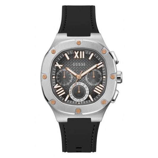 Guess Herrenuhr Watches Gents Headline Stainless Steel Silver Watch Gw0571g1 – GW0571G1