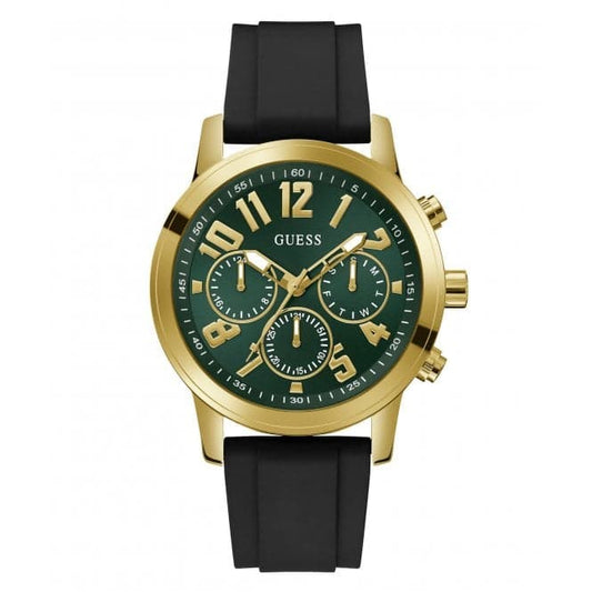 Guess Herrenuhr Watches Gents Parker Black Watch Gw0708g2 – GW0708G2