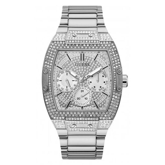Guess Herrenuhr Watches Gents Phoenix Stainless Steel Silver Watch Gw0094g1 – GW0094G1