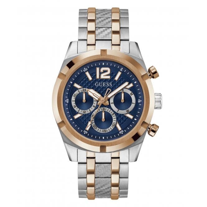 Guess Herrenuhr Gents Resistance 2 Tone Watch Gw0714g3 – GW0714G3