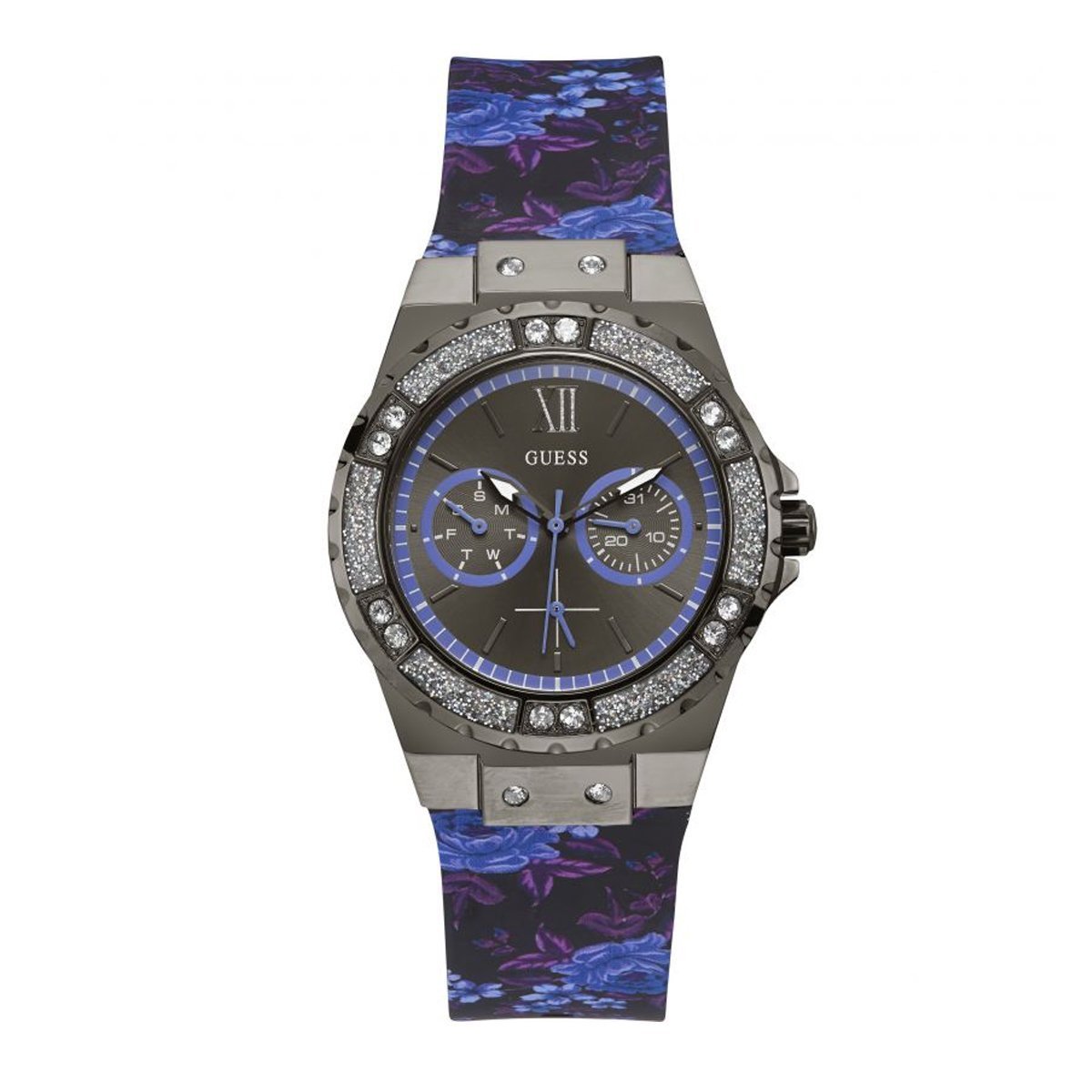 Guess Armbanduhr Limelight Purple – W1053L8