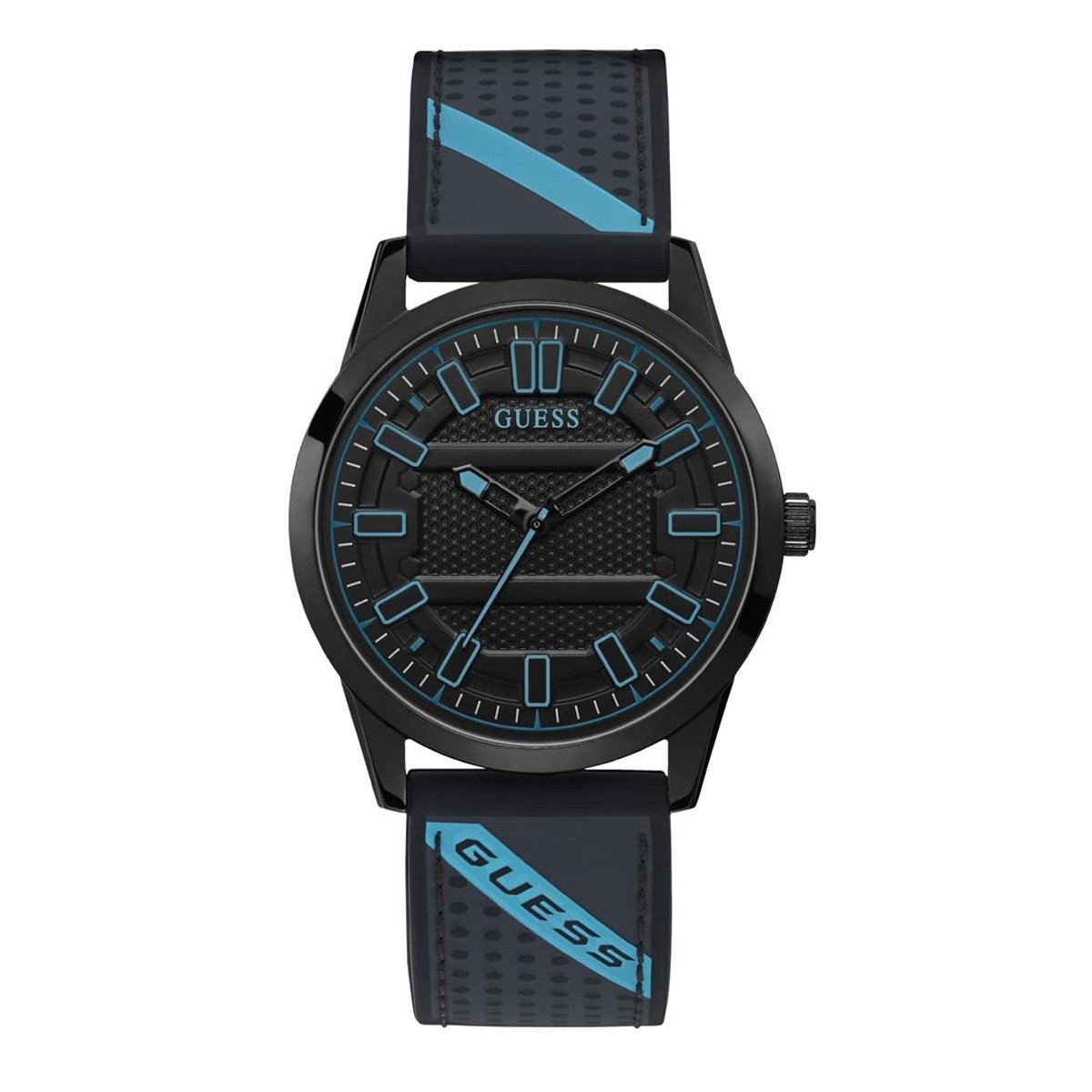 Guess Armbanduhr Streak Black – W1300G3