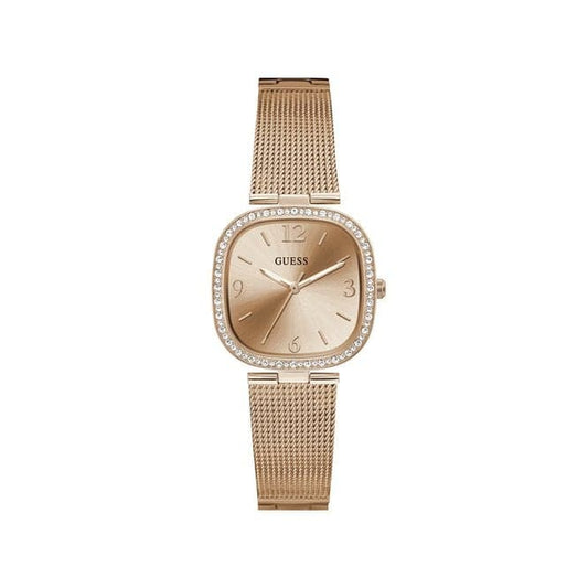 Guess Damenuhr Watches Tapestry Ladies Trend Rose Gold Stainless Steel Watch Gw0354l3 – GW0354L3
