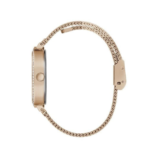 Guess Damenuhr Watches Tapestry Ladies Trend Rose Gold Stainless Steel Watch Gw0354l3 – GW0354L3