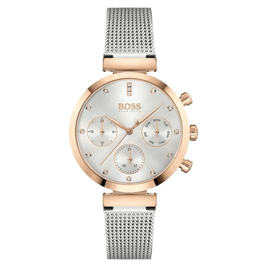 Hugo Boss Damenuhr Ladies Watch Flawless Two Tone – HB1502551