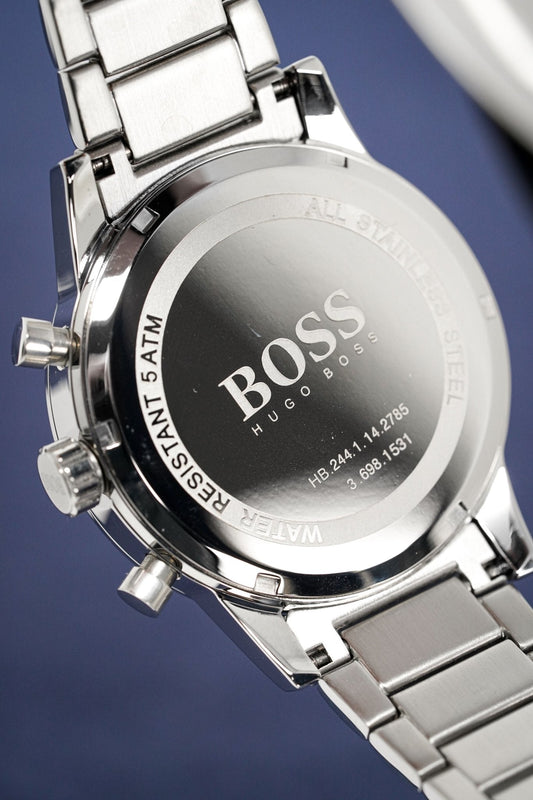 Hugo Boss Armbanduhr Watch Chronograph Aeroliner Blue – HB1513183