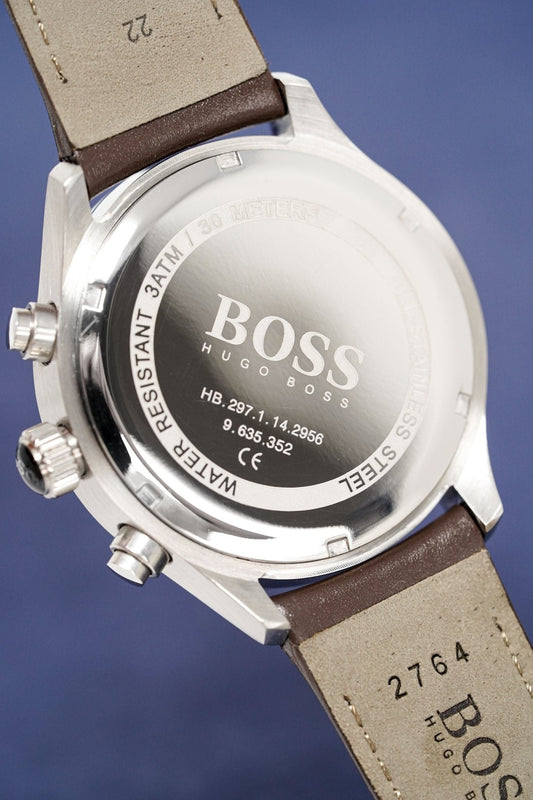 Hugo Boss Herrenuhr Men S Watch Chronograph Grand Prix Grey Hb1513476 – HB1513476