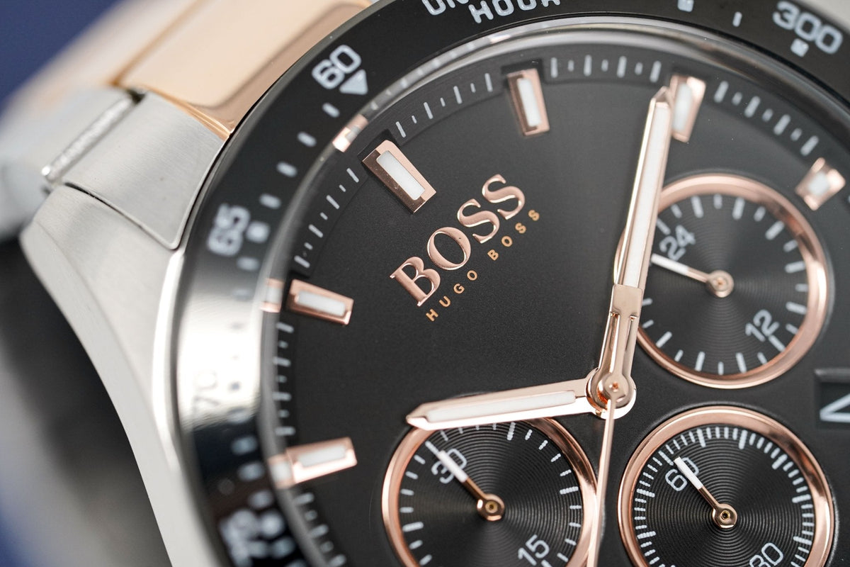 Hugo Boss Herrenuhr Men S Watch Chronograph Hero Two Tone Hb1513757 – HB1513757