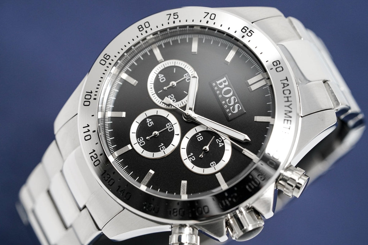 Hugo Boss Herrenuhr Men S Watch Chronograph Ikon Black Hb1512965 – HB1512965