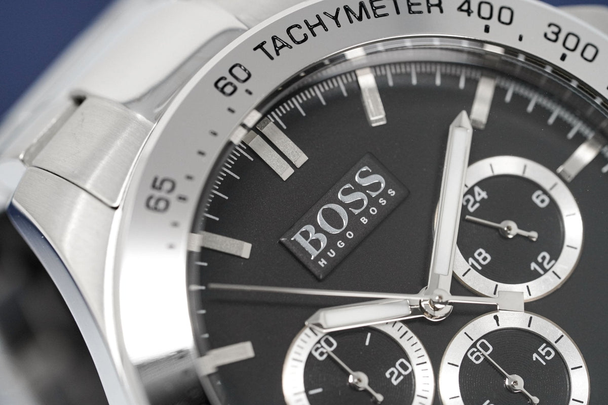 Hugo Boss Herrenuhr Men S Watch Chronograph Ikon Black Hb1512965 – HB1512965