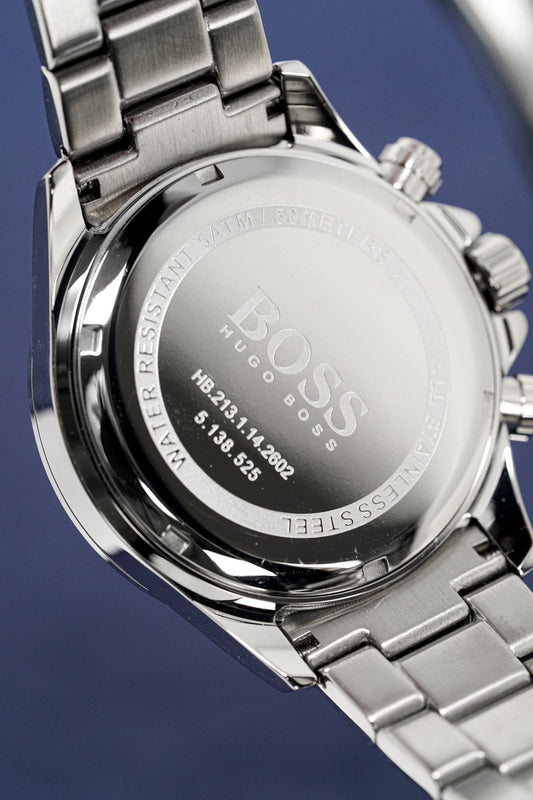Hugo Boss Herrenuhr Men S Watch Chronograph Ikon Silver Hb1512962 – HB1512962