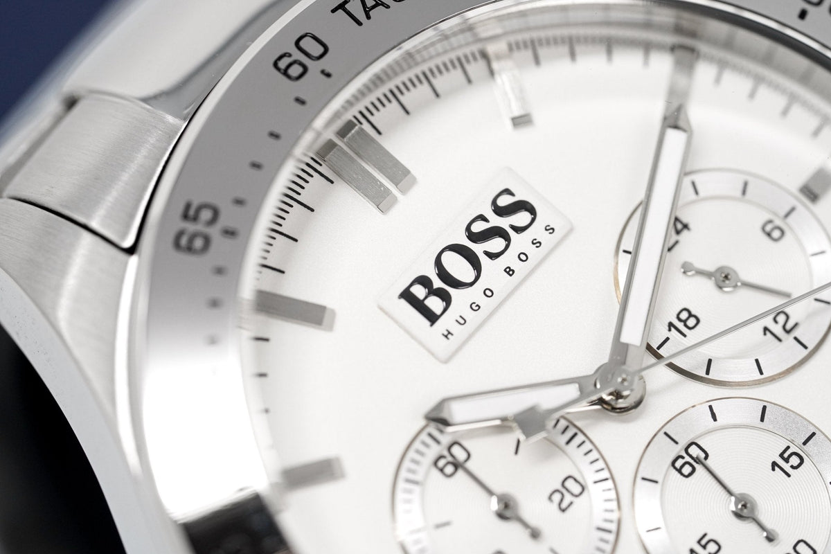Hugo Boss Herrenuhr Men S Watch Chronograph Ikon Silver Hb1512962 – HB1512962
