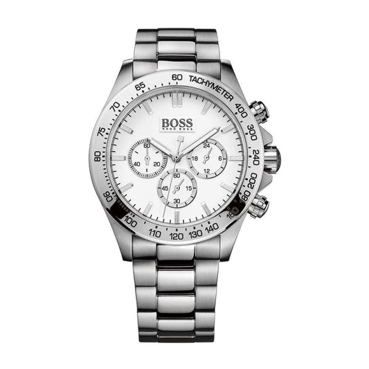Hugo Boss Herrenuhr Men S Watch Chronograph Ikon Silver Hb1512962 – HB1512962