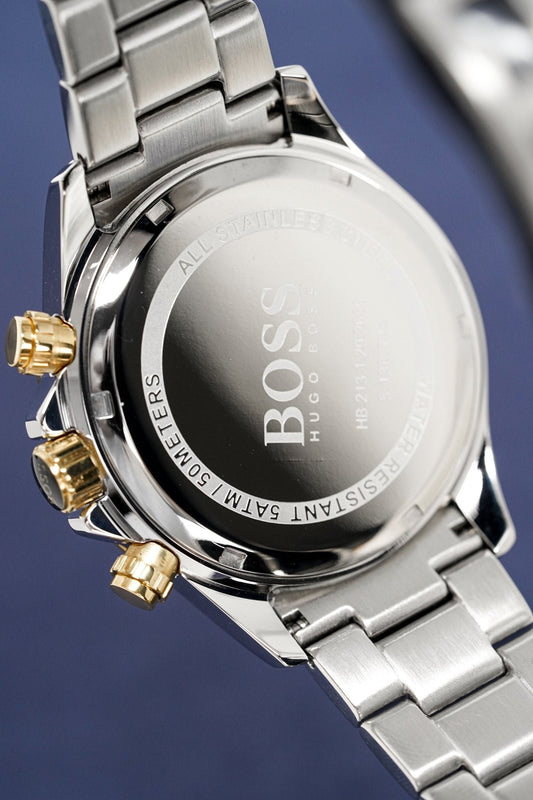 Hugo Boss Herrenuhr Men S Watch Chronograph Ikon Two Tone Hb1512960 – HB1512960