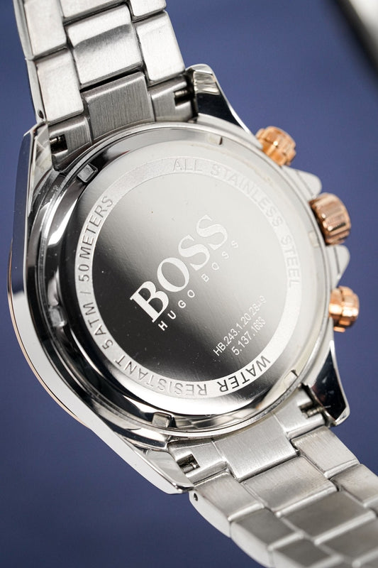 Hugo Boss Herrenuhr Men S Watch Chronograph Ikon Two Tone Hb1513339 – HB1513339