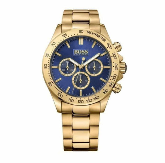 Hugo Boss Herrenuhr Men S Watch Chronograph Ikon Yellow Gold Hb1513340 – HB1513340