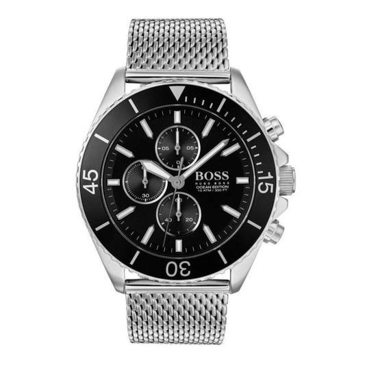 Hugo Boss Herrenuhr Men S Watch Chronograph Ocean Edition Black Hb1513701 – HB1513701