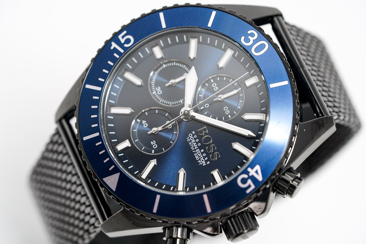 Hugo Boss Herrenuhr Men S Watch Chronograph Ocean Edition Blue Hb1513702 – HB1513702