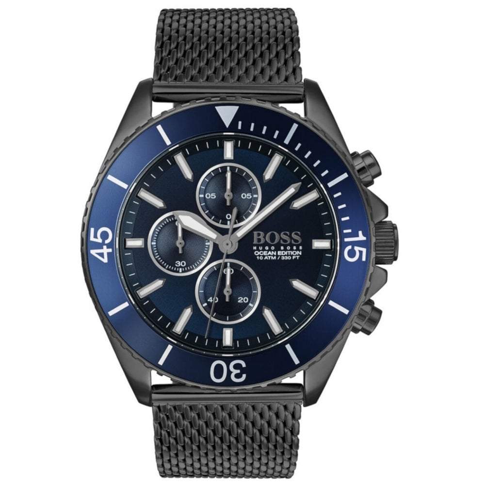 Hugo Boss Herrenuhr Men S Watch Chronograph Ocean Edition Blue Hb1513702 – HB1513702